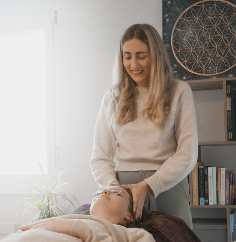 Séance de soins énergétiques